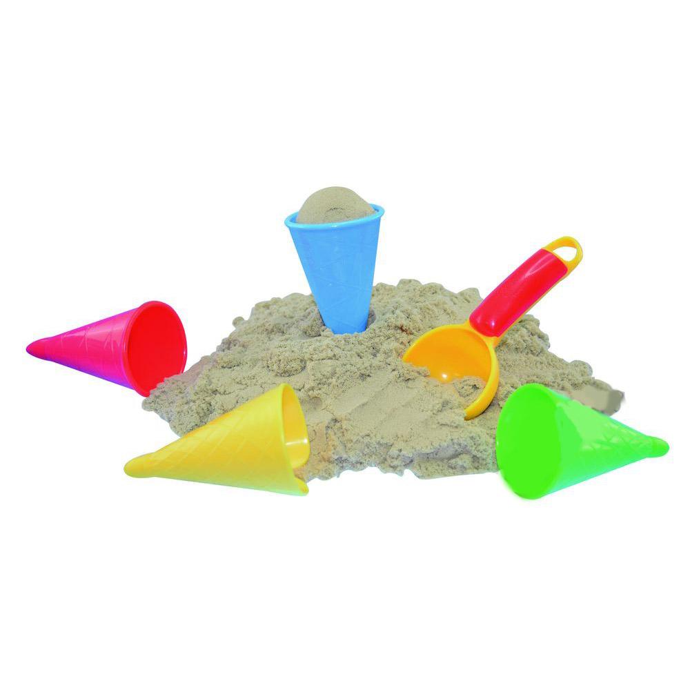 Набор для песочницы - Ложка и рожки для мороженого  